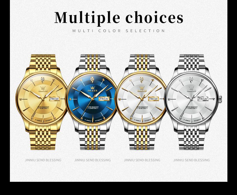 Olevs Men's Watch 9927