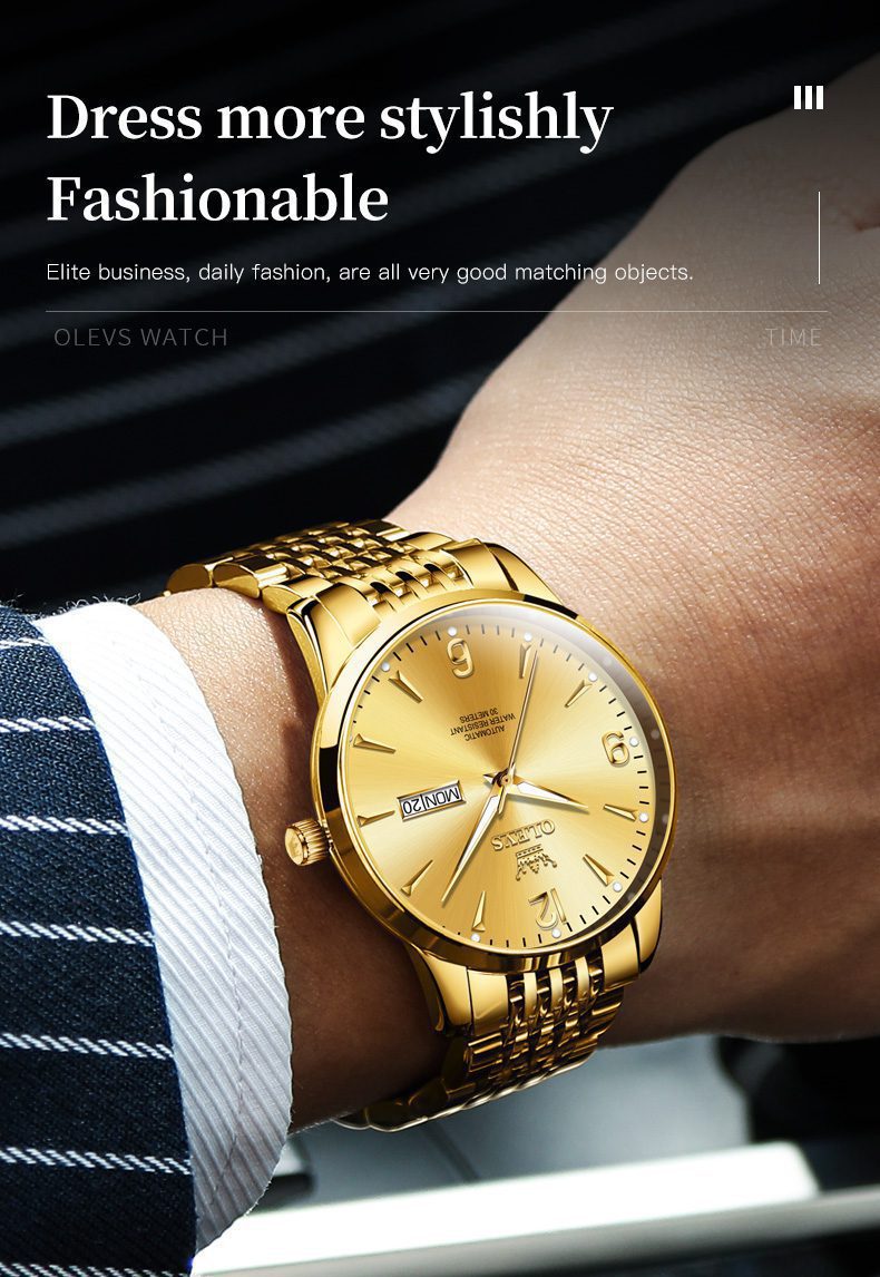 Olevs Men's Watch 9928