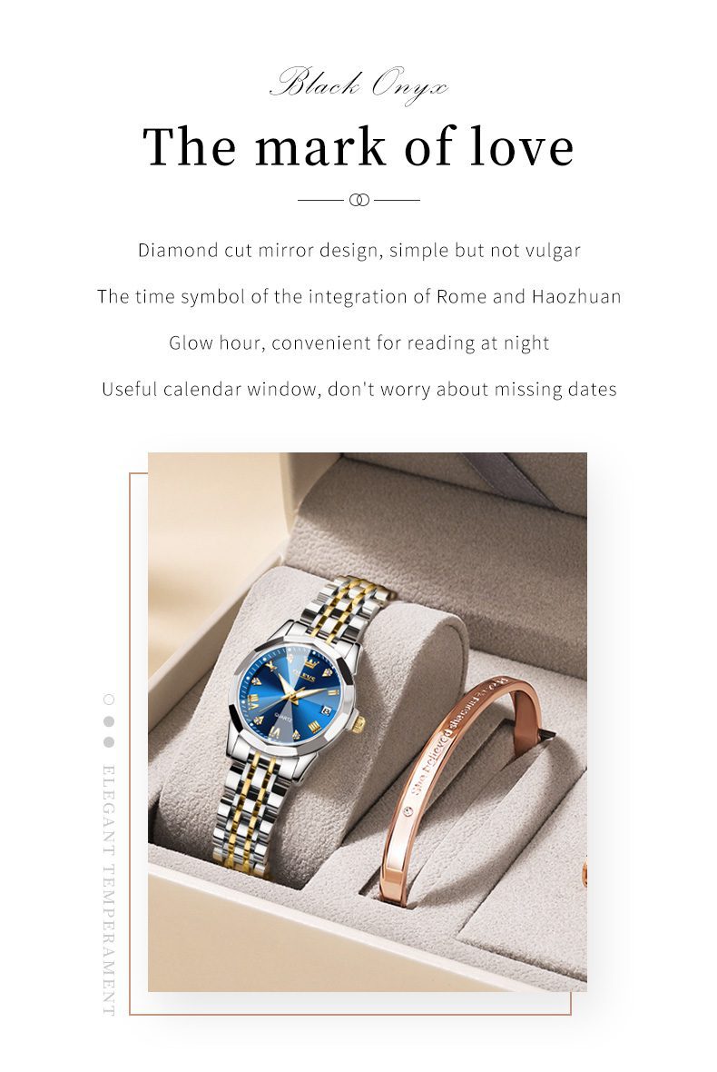 Olevs Couple Watch 9931