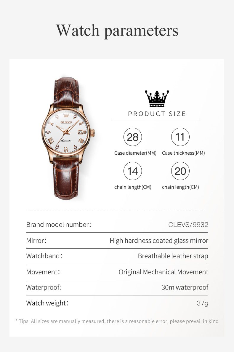 Olevs Women's Watch 9932