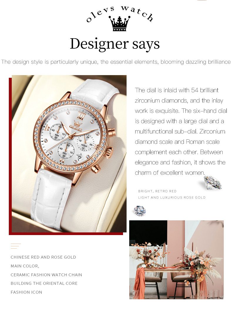 Olevs Women's Watch 9933