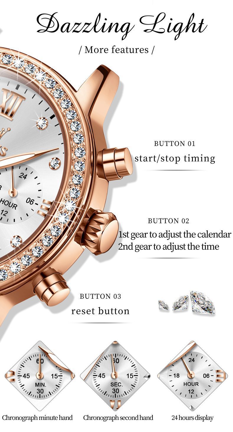 Olevs Women's Watch 9933