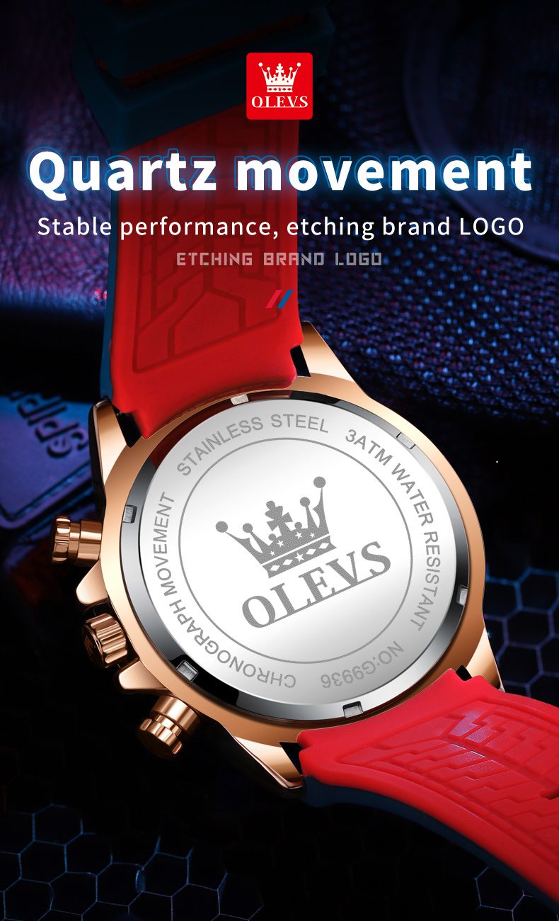 Olevs Men's Watch 9936