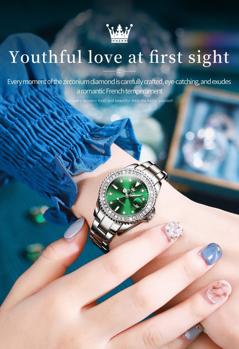 Olevs Couple Watch 9945