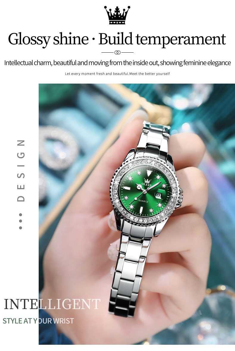 Olevs Couple Watch 9945