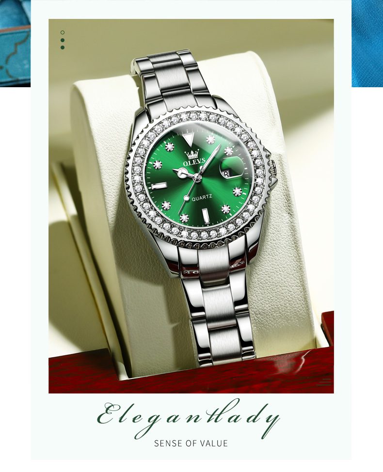 Olevs Couple Watch 9945