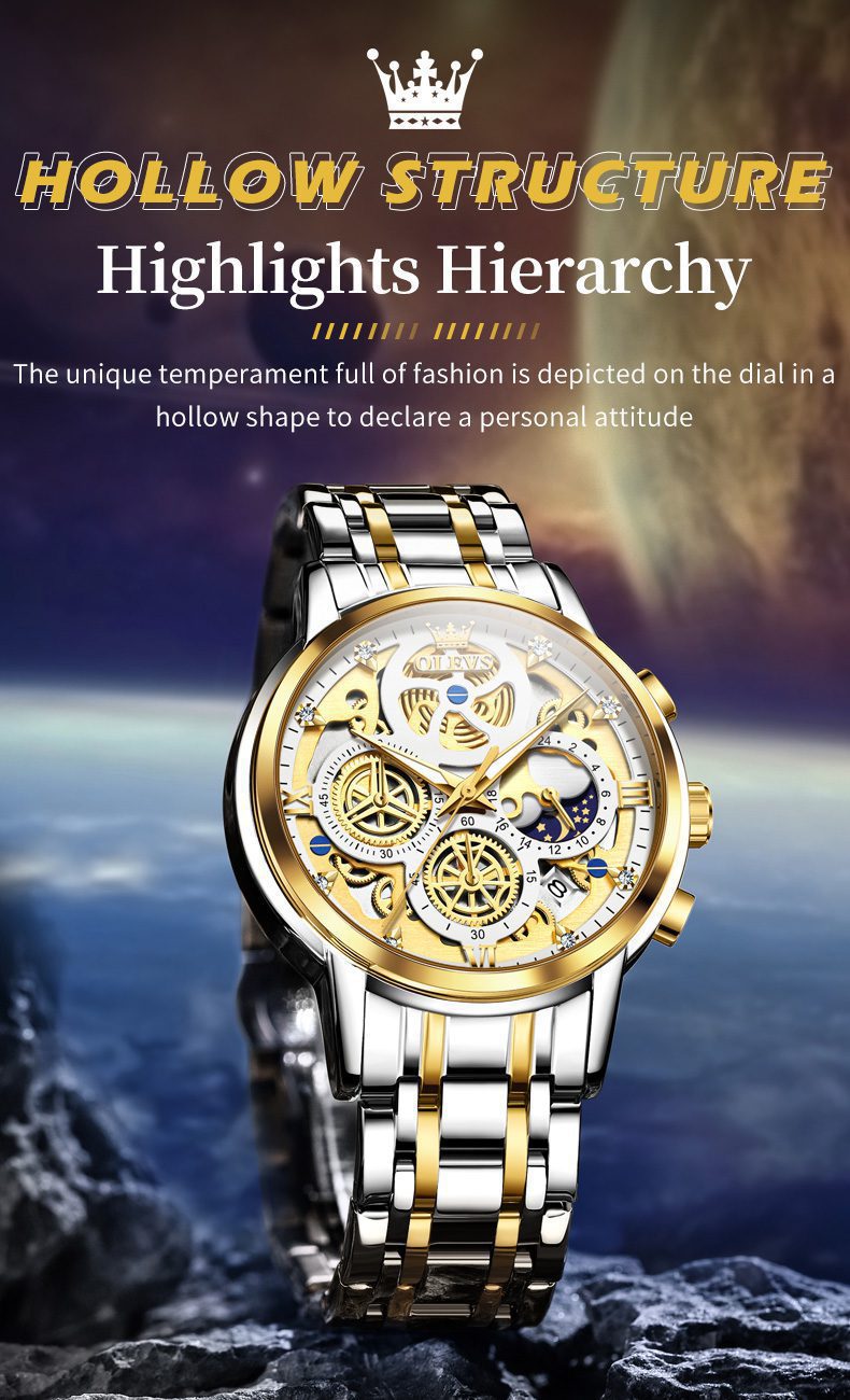 Olevs Men's Watch 9947