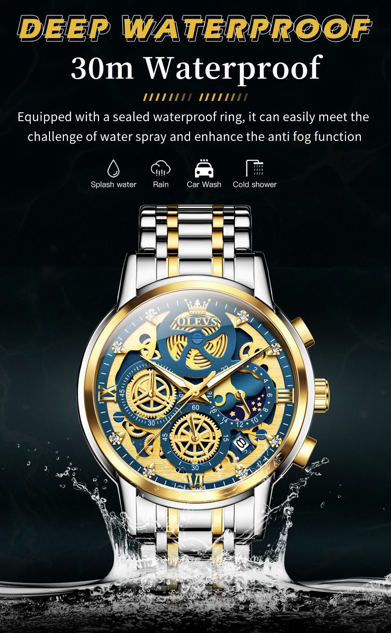 Olevs Men's Watch 9947