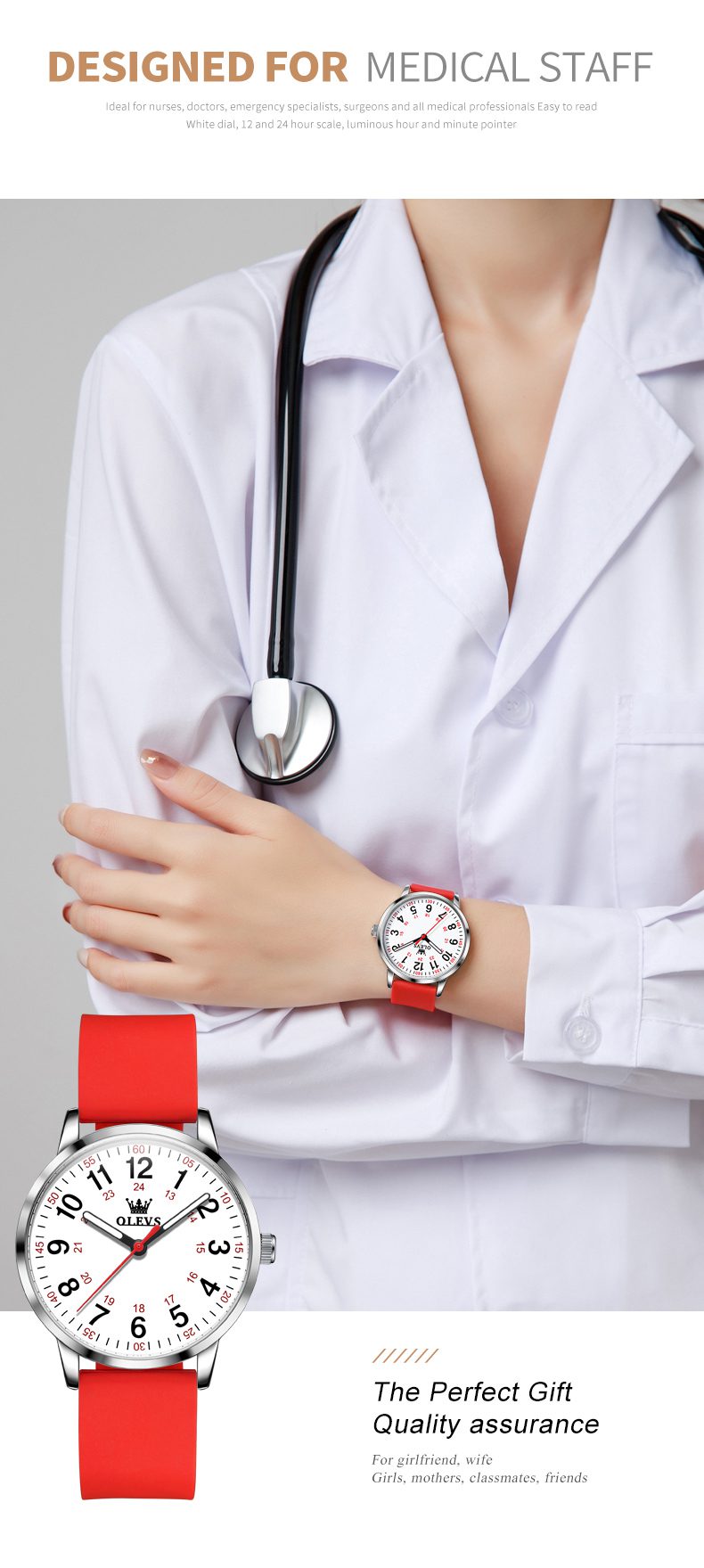 Olevs Men's Watch 9953