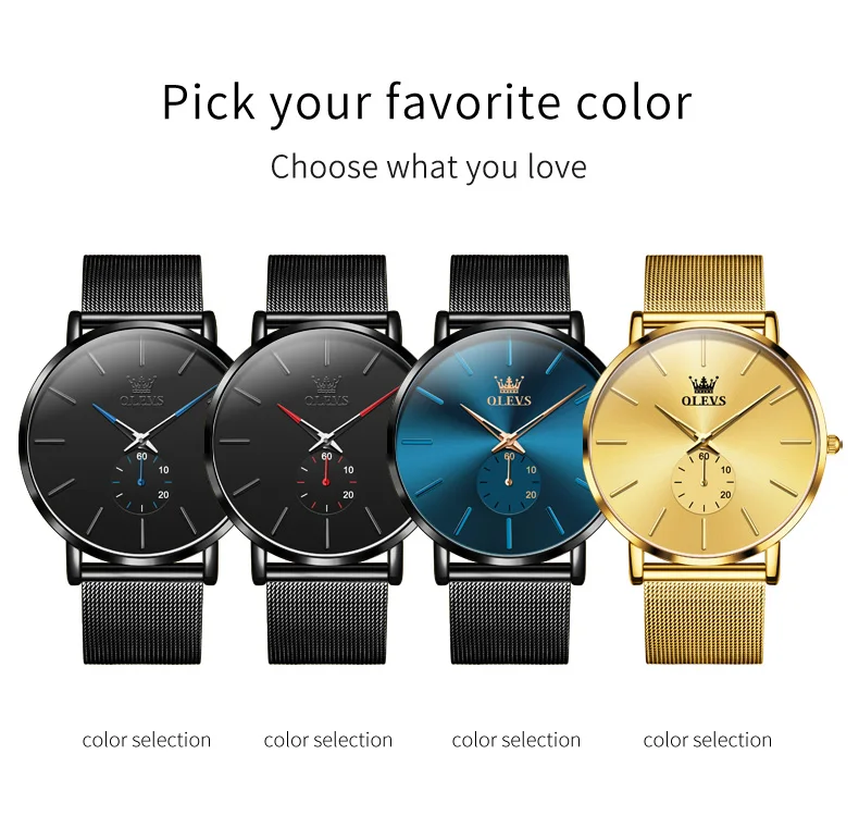 Olevs Men's Watch 9954