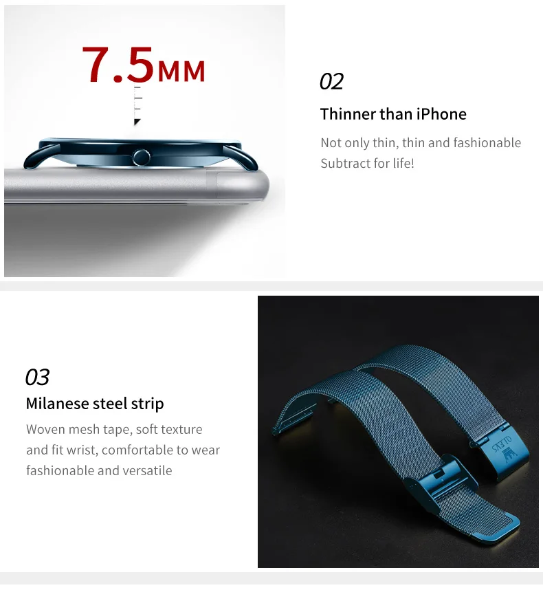 Olevs Men's Watch 9954