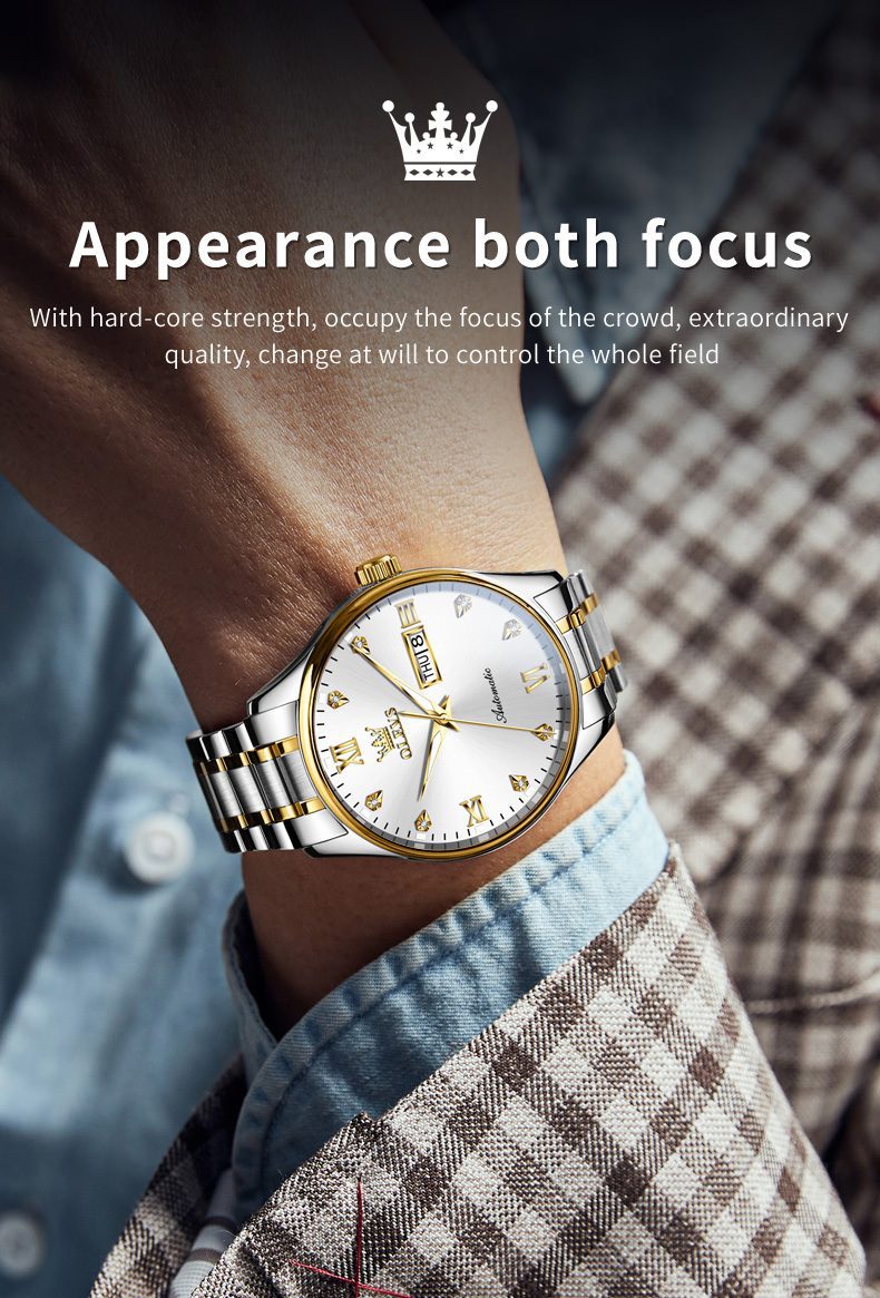 Olevs Men's Watch 9955