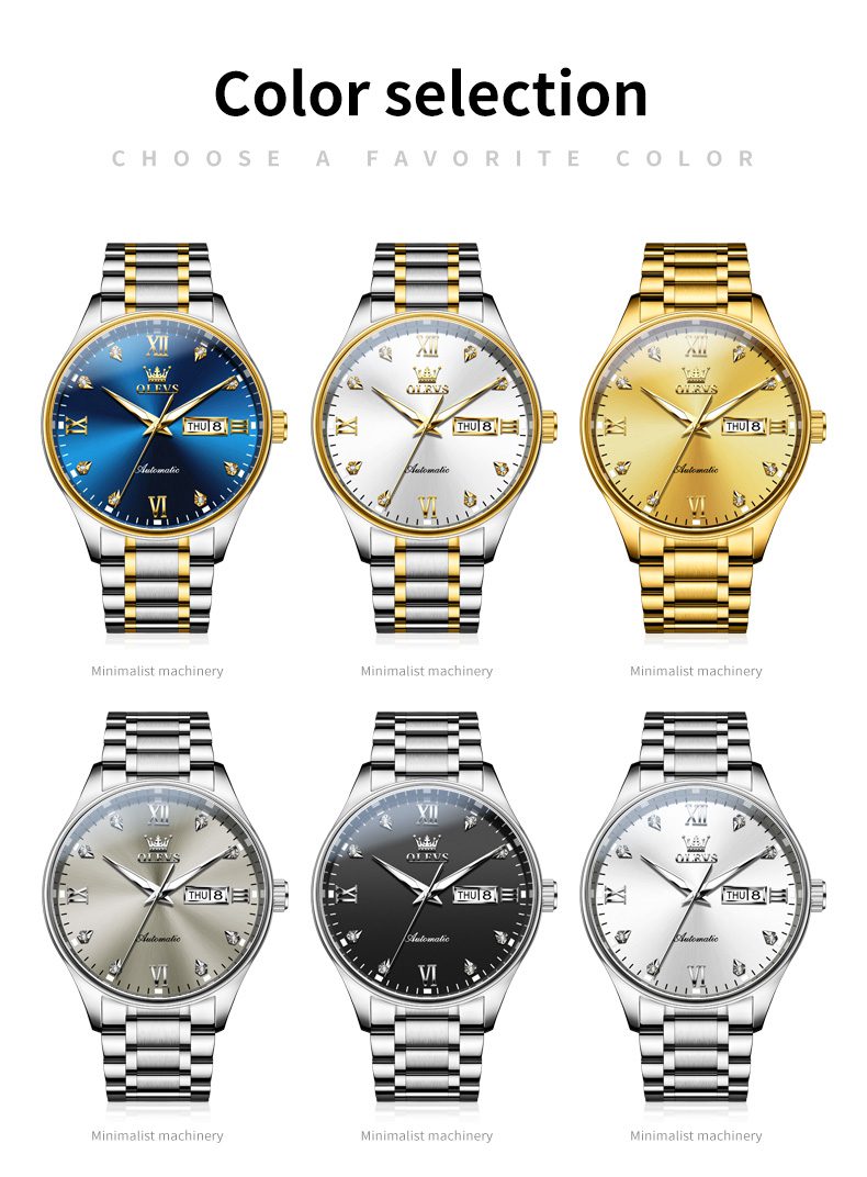 Olevs Men's Watch 9955