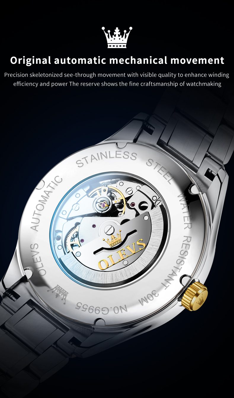 Olevs Men's Watch 9955