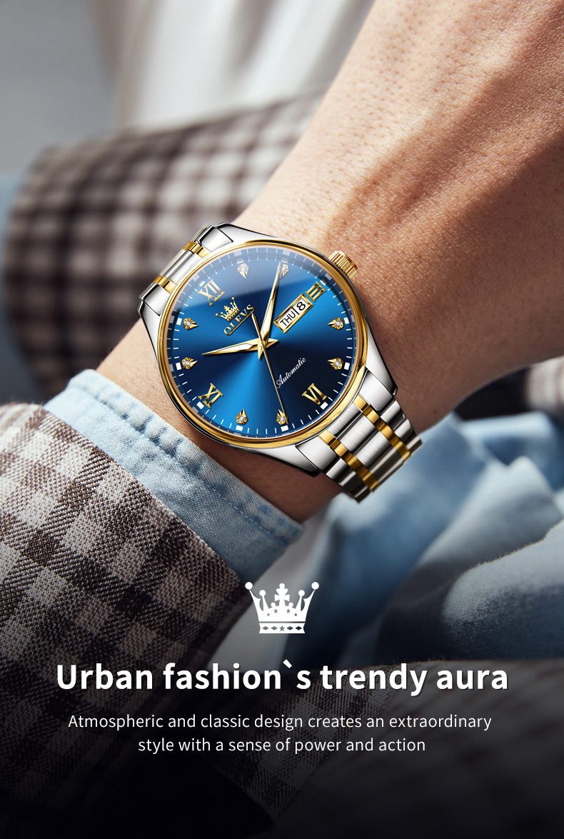 Olevs Men's Watch 9955