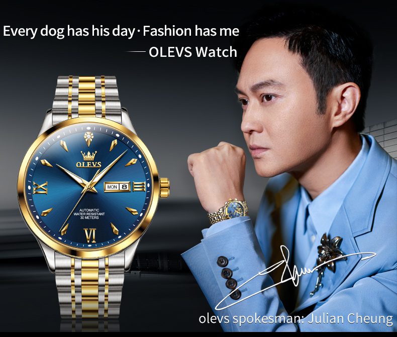 Olevs Men's Watch 9956