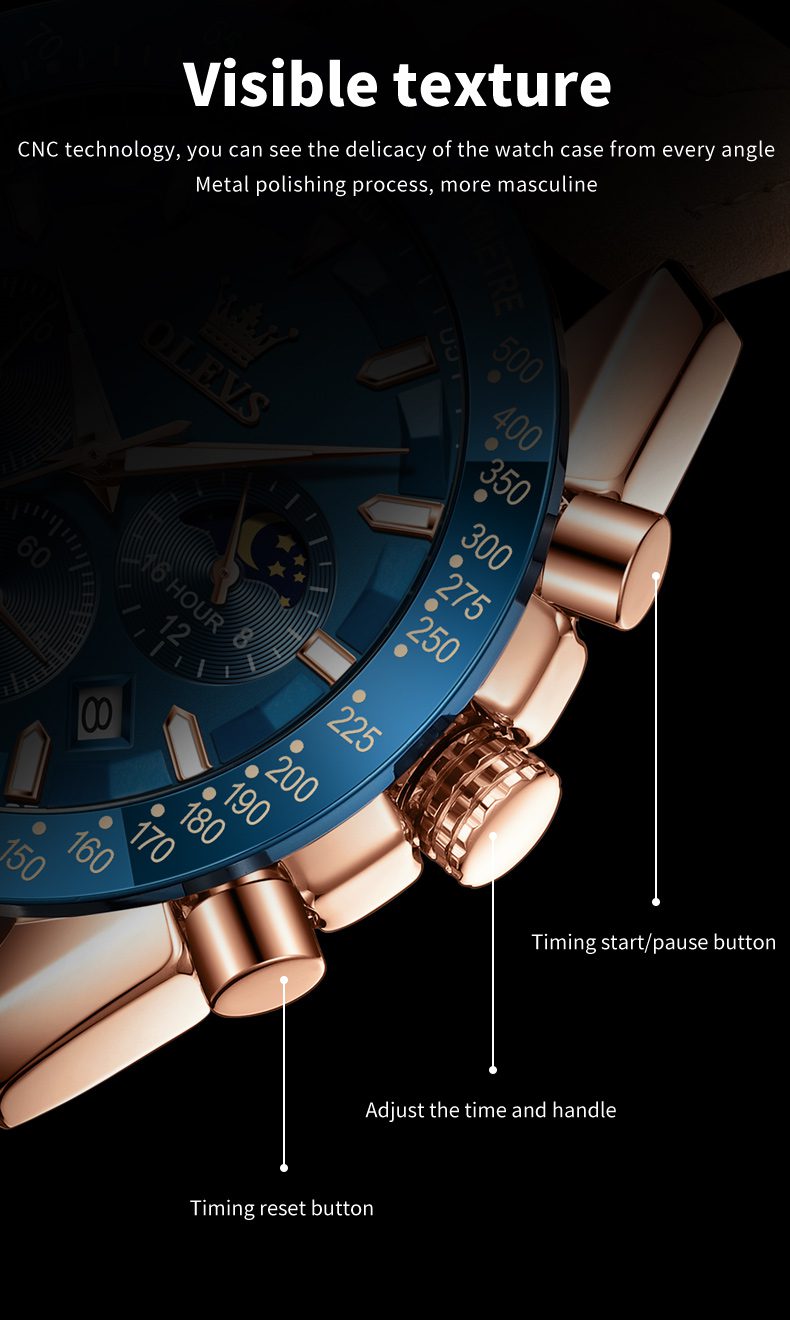 Olevs Men's Watch 9957