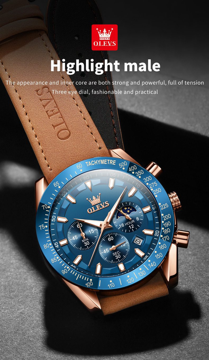 Olevs Men's Watch 9957