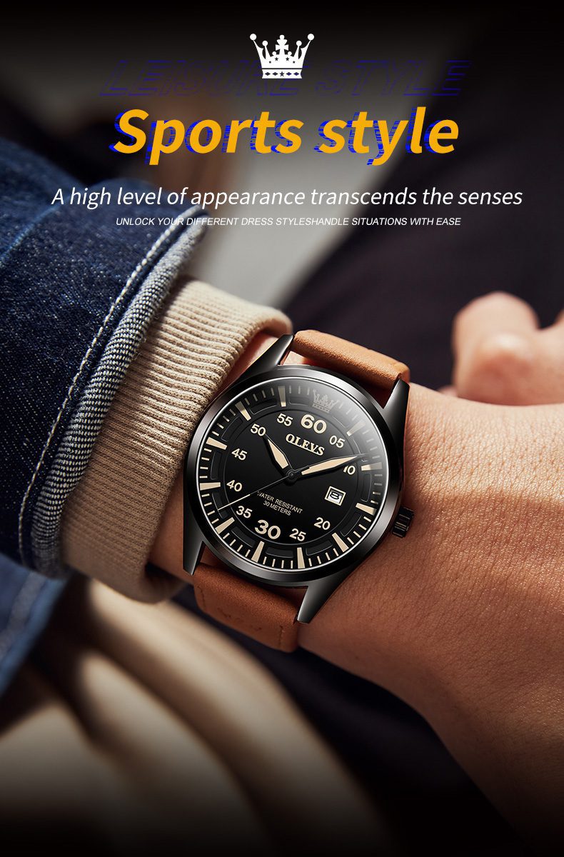 Olevs Men's Watch 9962