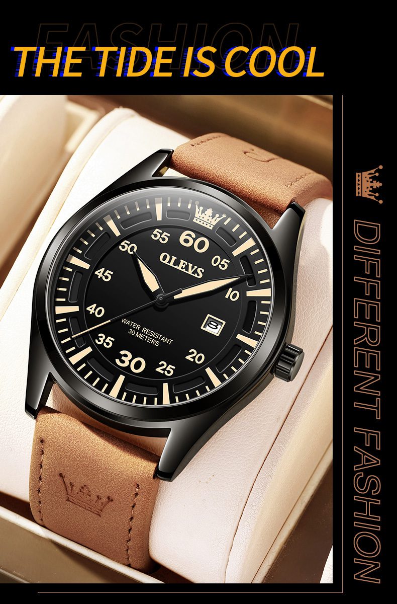 Olevs Men's Watch 9962