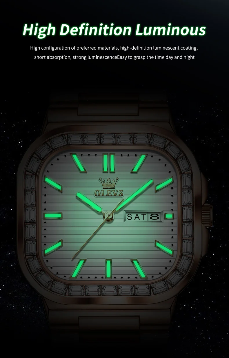 Olevs Men's Watch 9966