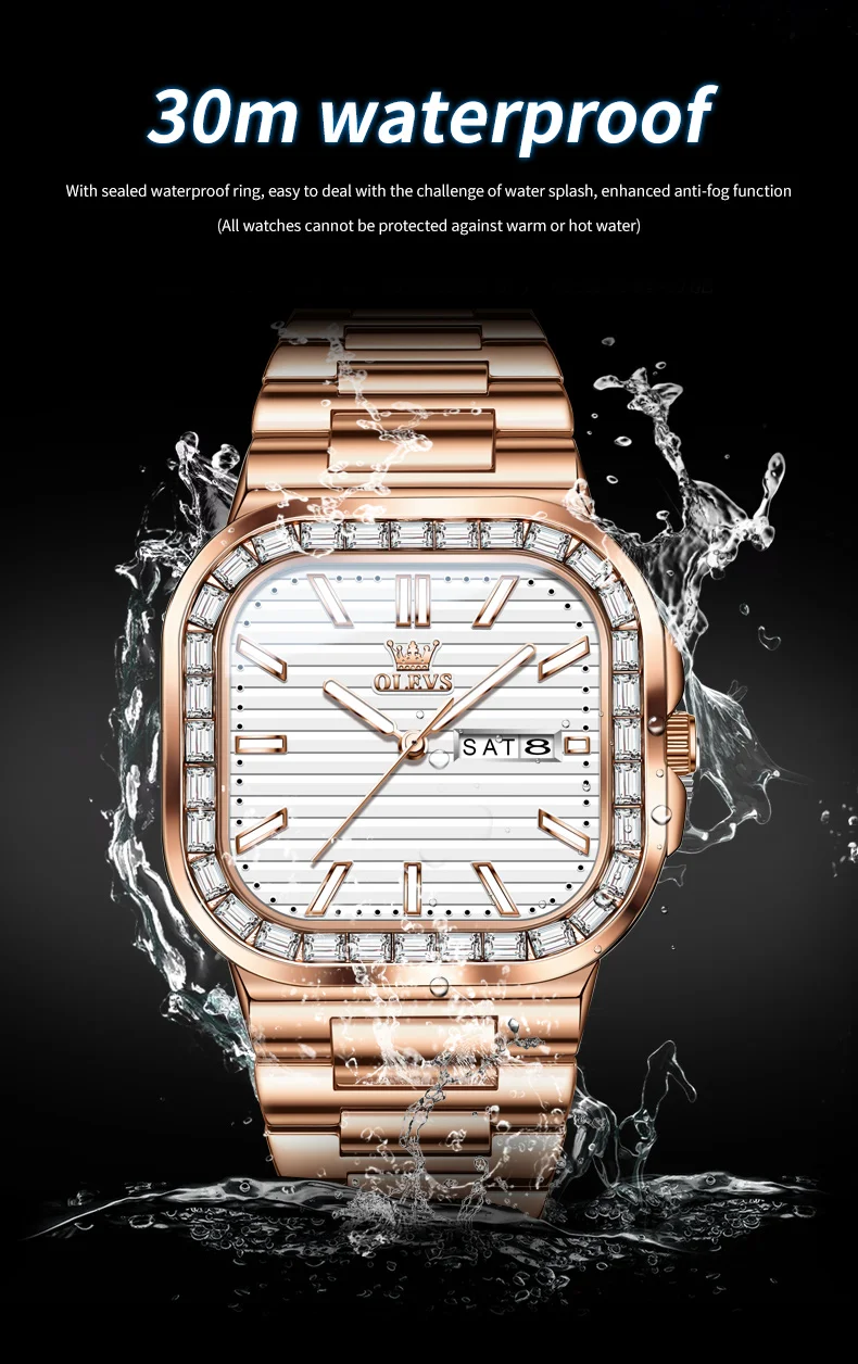 Olevs Men's Watch 9966