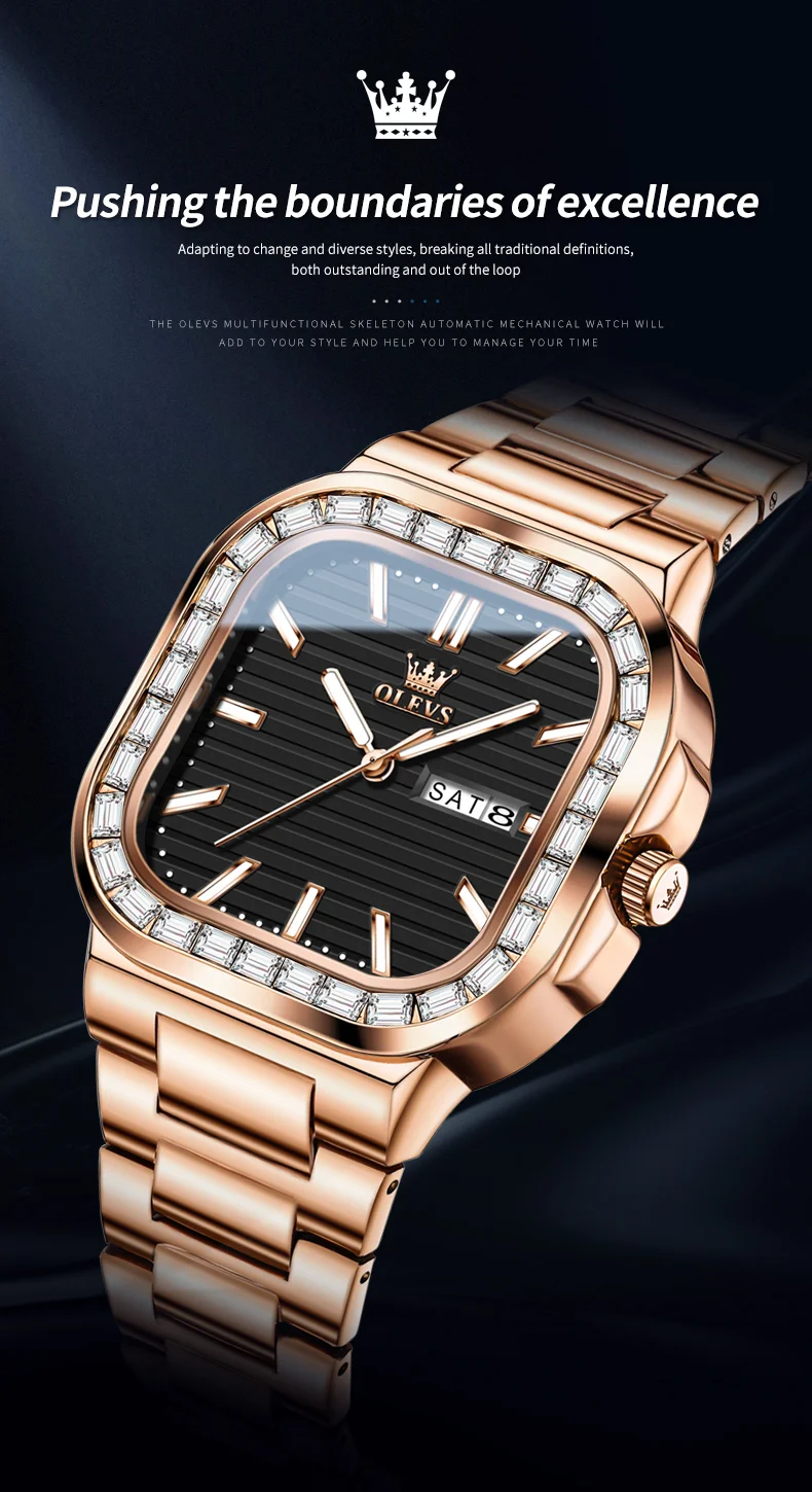 Olevs Men's Watch 9966