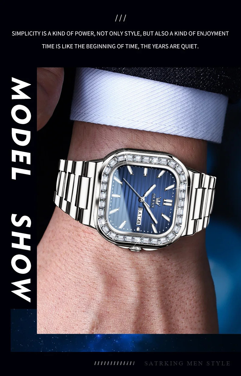 Olevs Men's Watch 9966