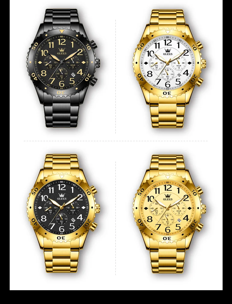 Olevs Men's Watch 9969