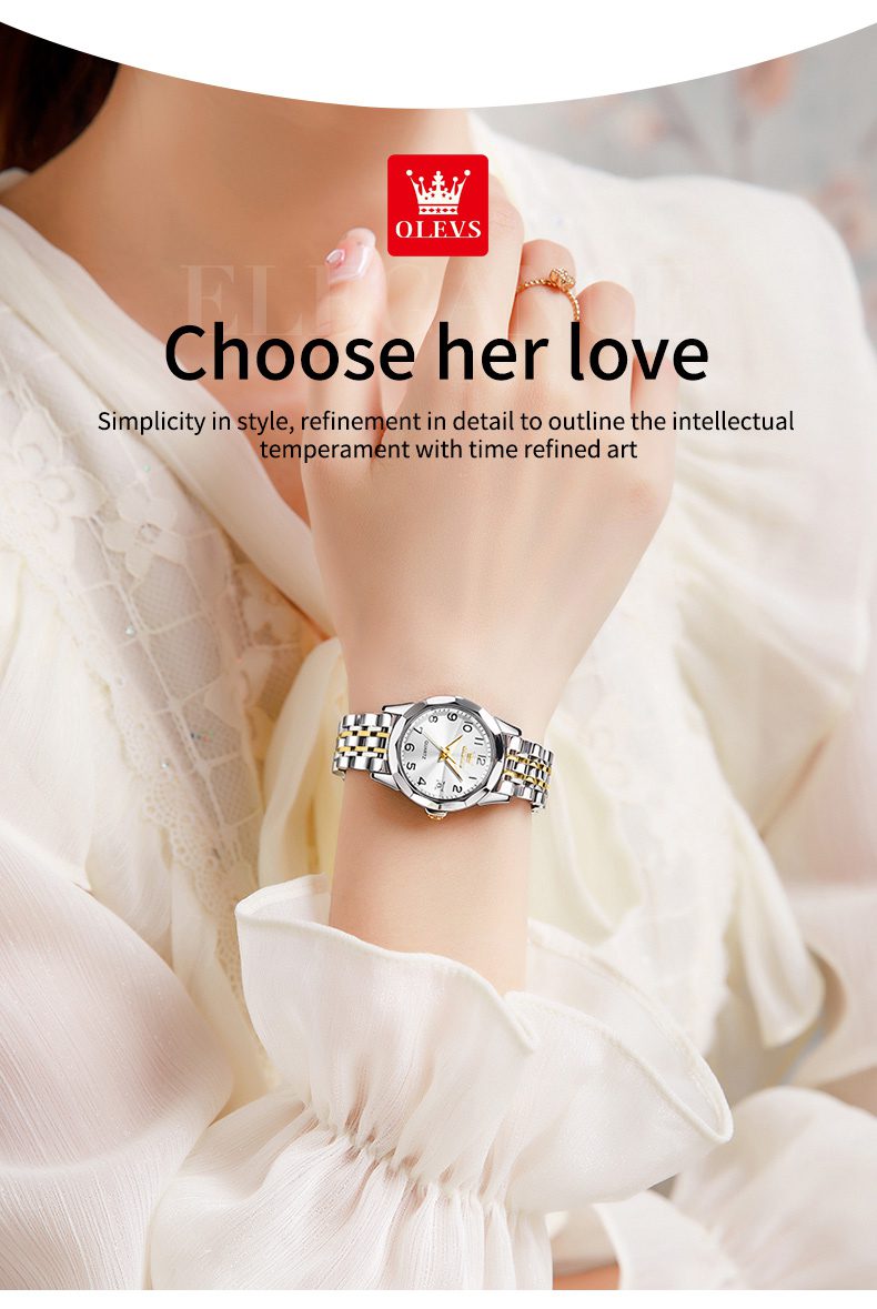 Olevs Couple Watch 9970