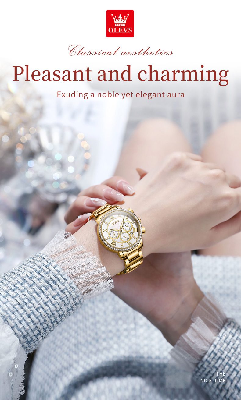 Olevs Women's Watch 9976