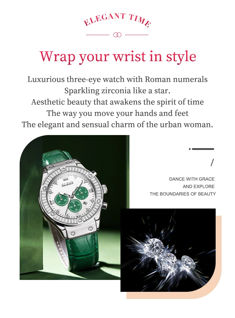 Olevs Women's Watch 9978