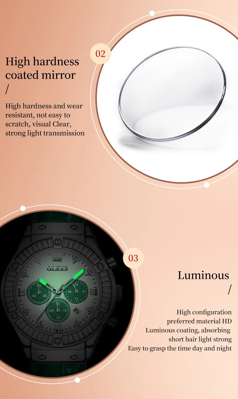 Olevs Women's Watch 9978