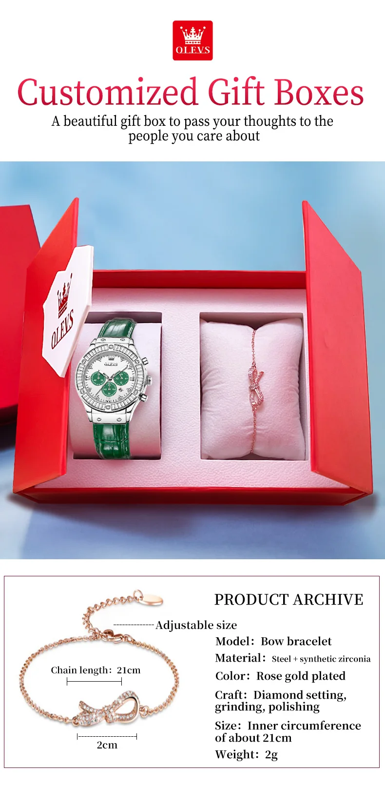 Olevs Women's Watch 9978