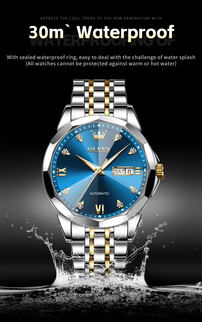 Olevs Men's Watch 9982