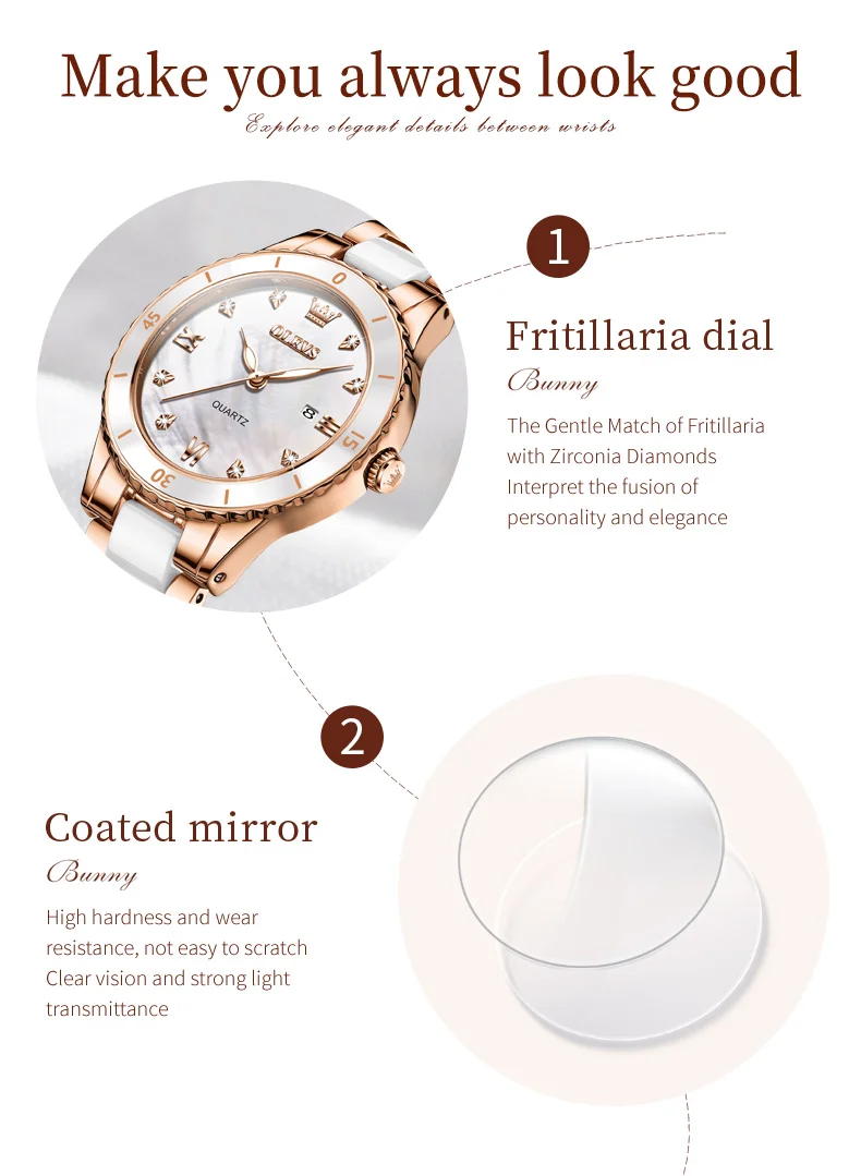 Olevs Women's Watch 9985