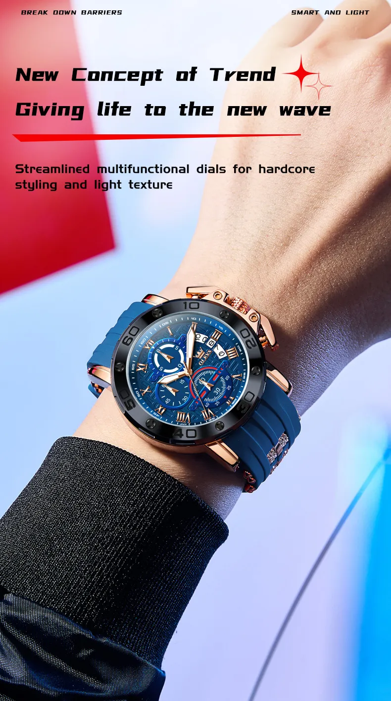 Olevs Men's Watch 9986