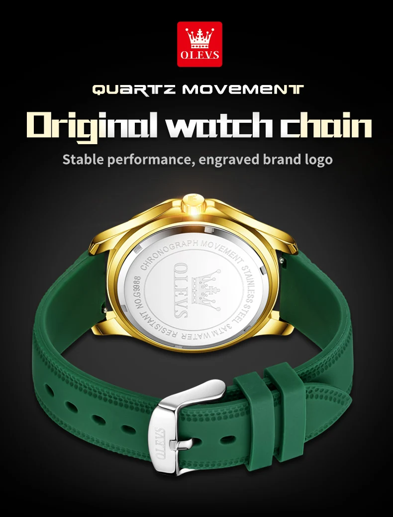 Olevs Men's Watch 9988