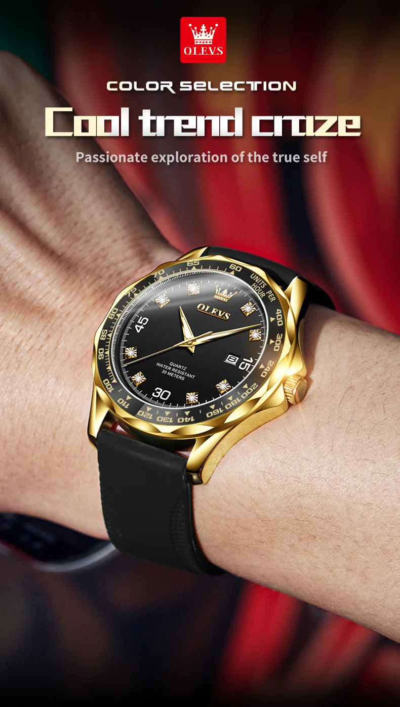 Olevs Men's Watch 9988