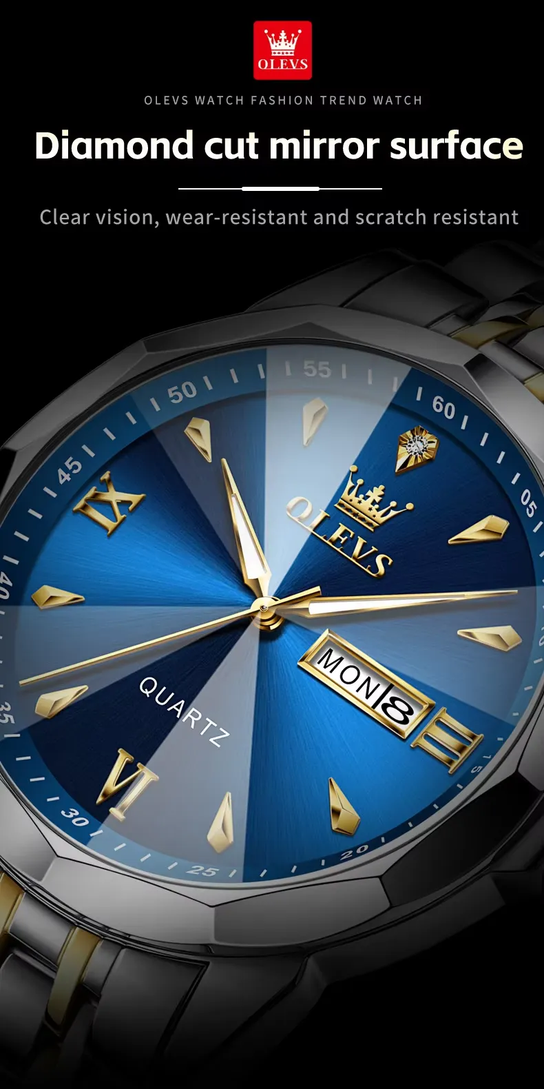 OLEVS Men's Watch 9998