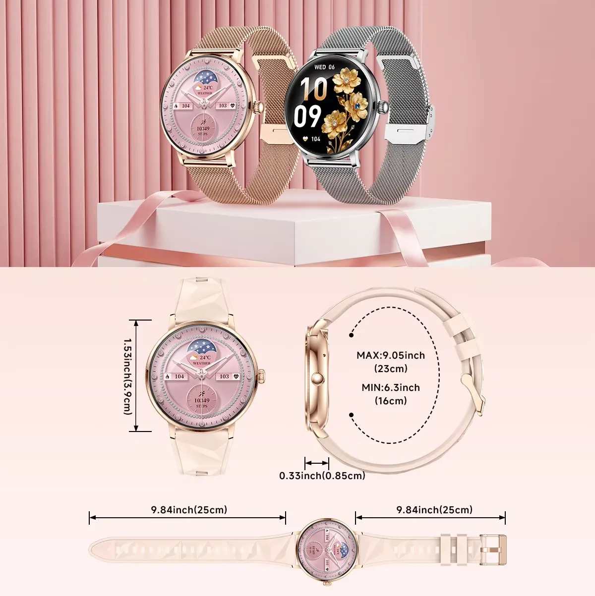 OLEVS Smartwatch AK107