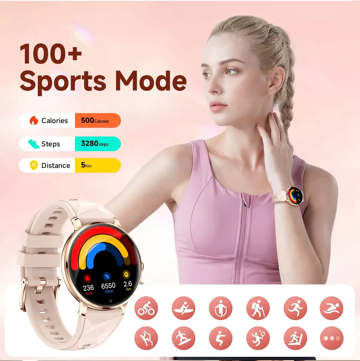 OLEVS Smartwatch AK107