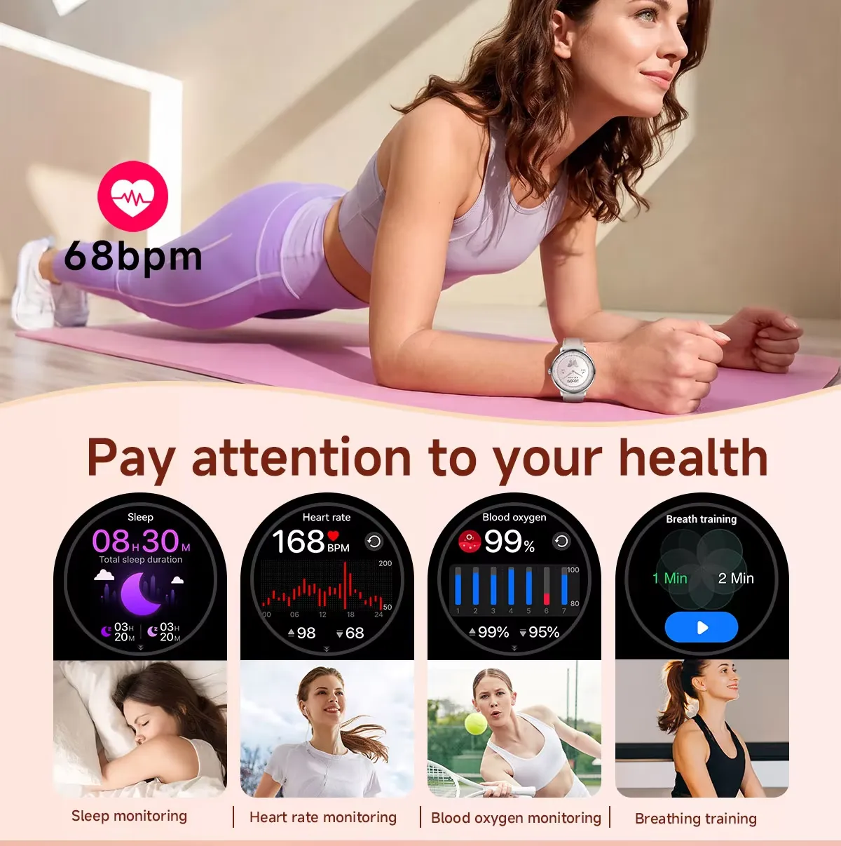 OLEVS Smartwatch AK107