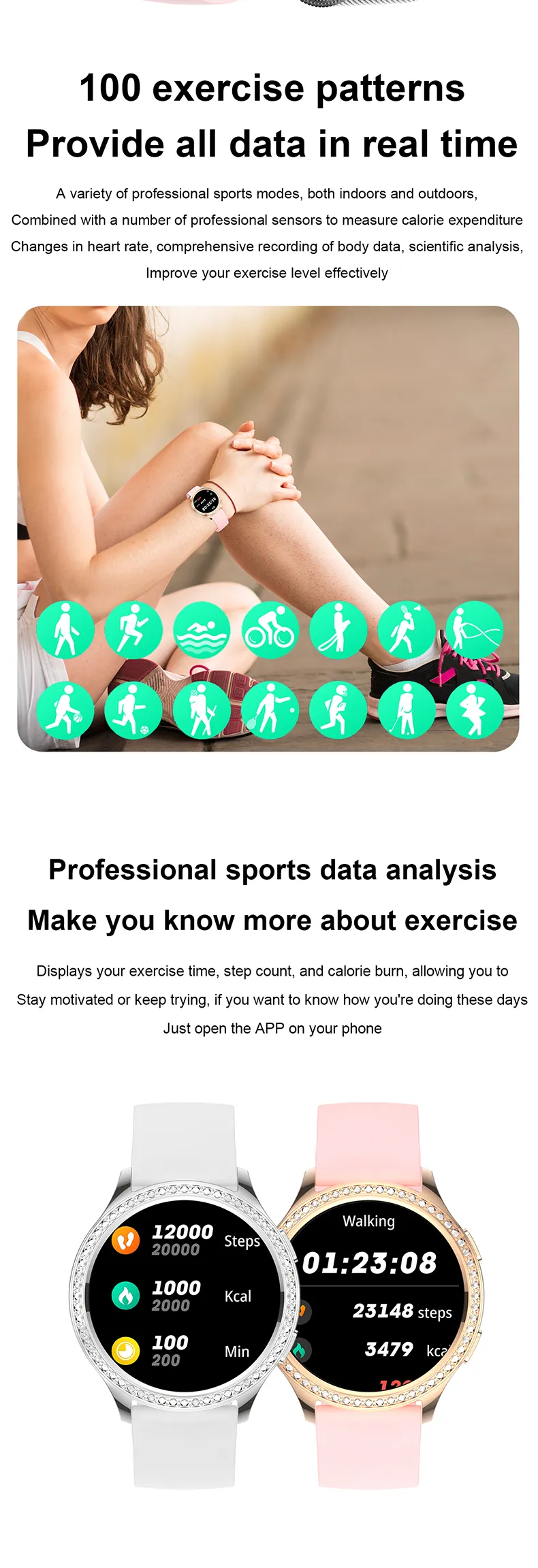 Olevs Smartwatch AK53