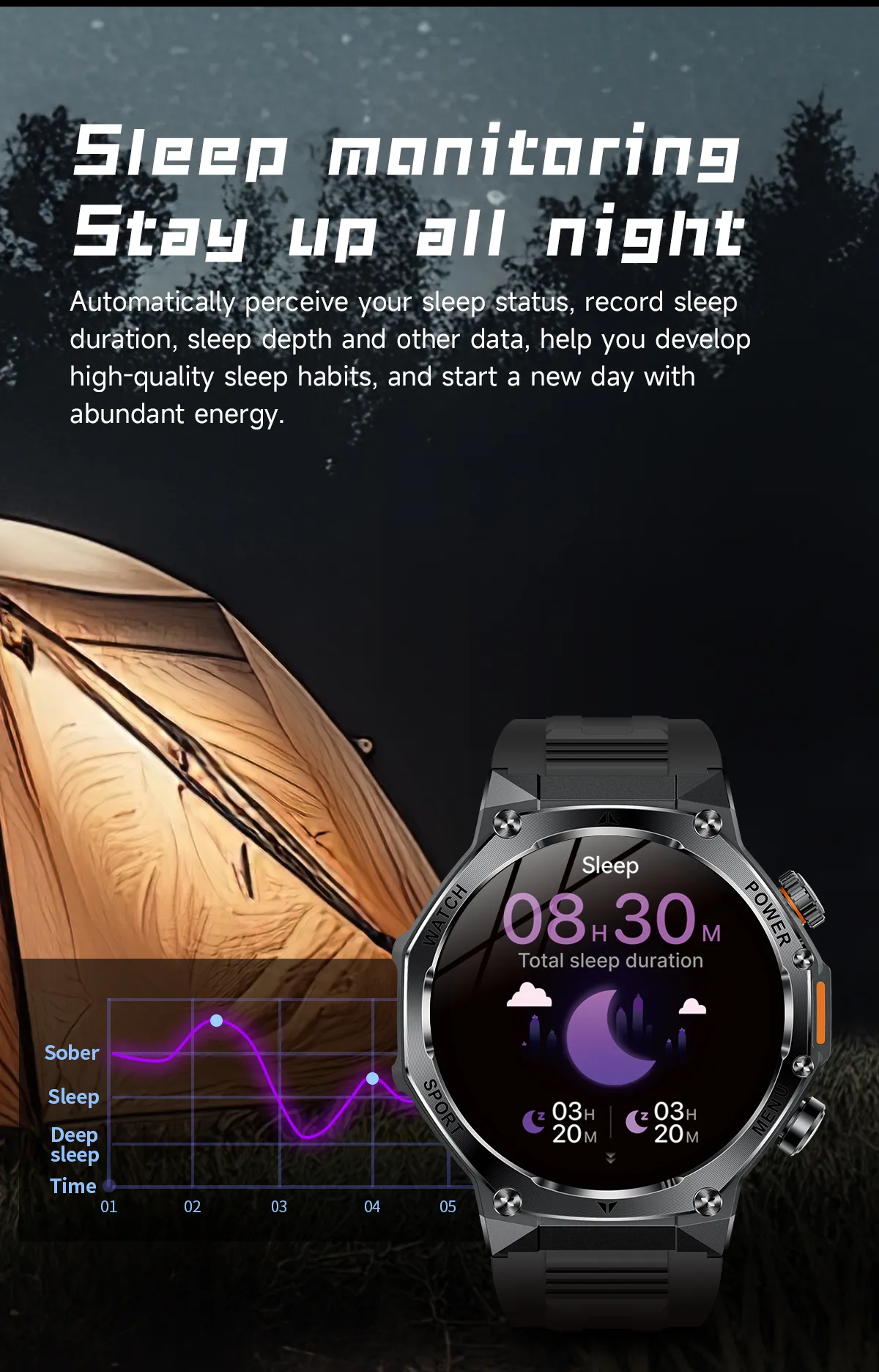 Olevs Smartwatch AK82