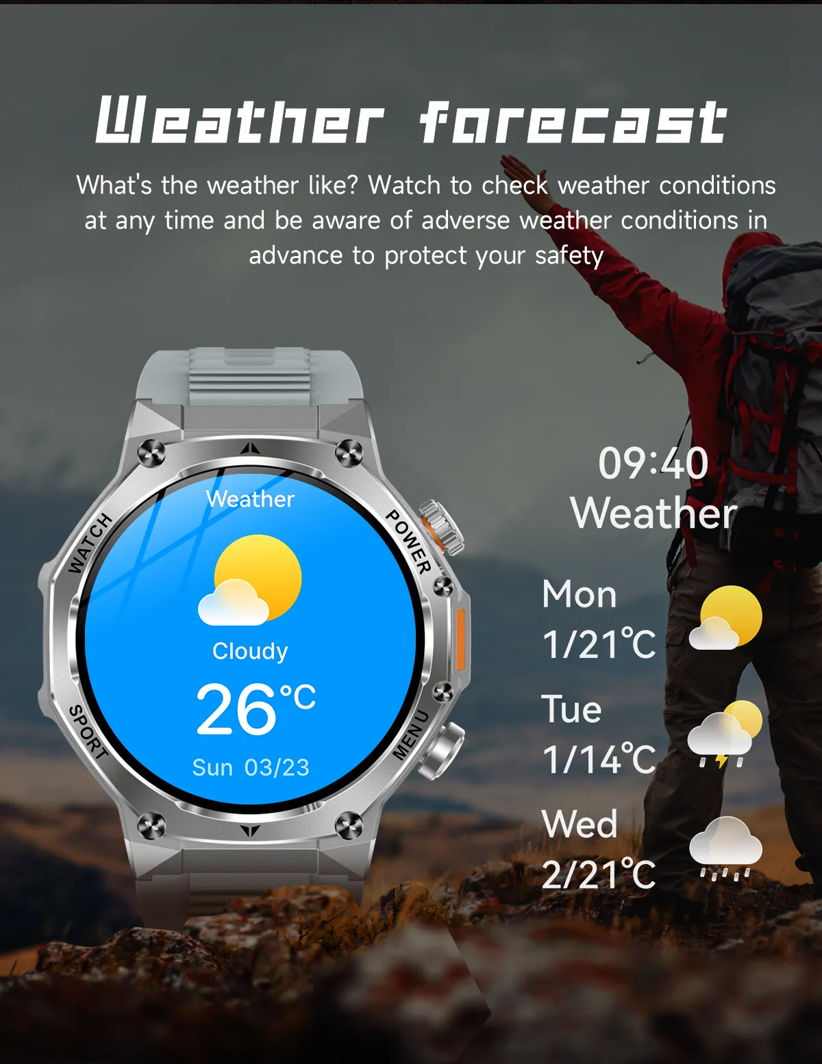 Olevs Smartwatch AK82