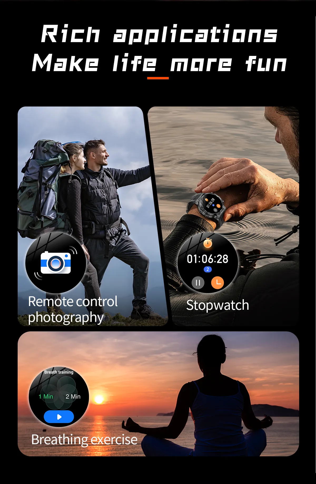 Olevs Smartwatch AK82