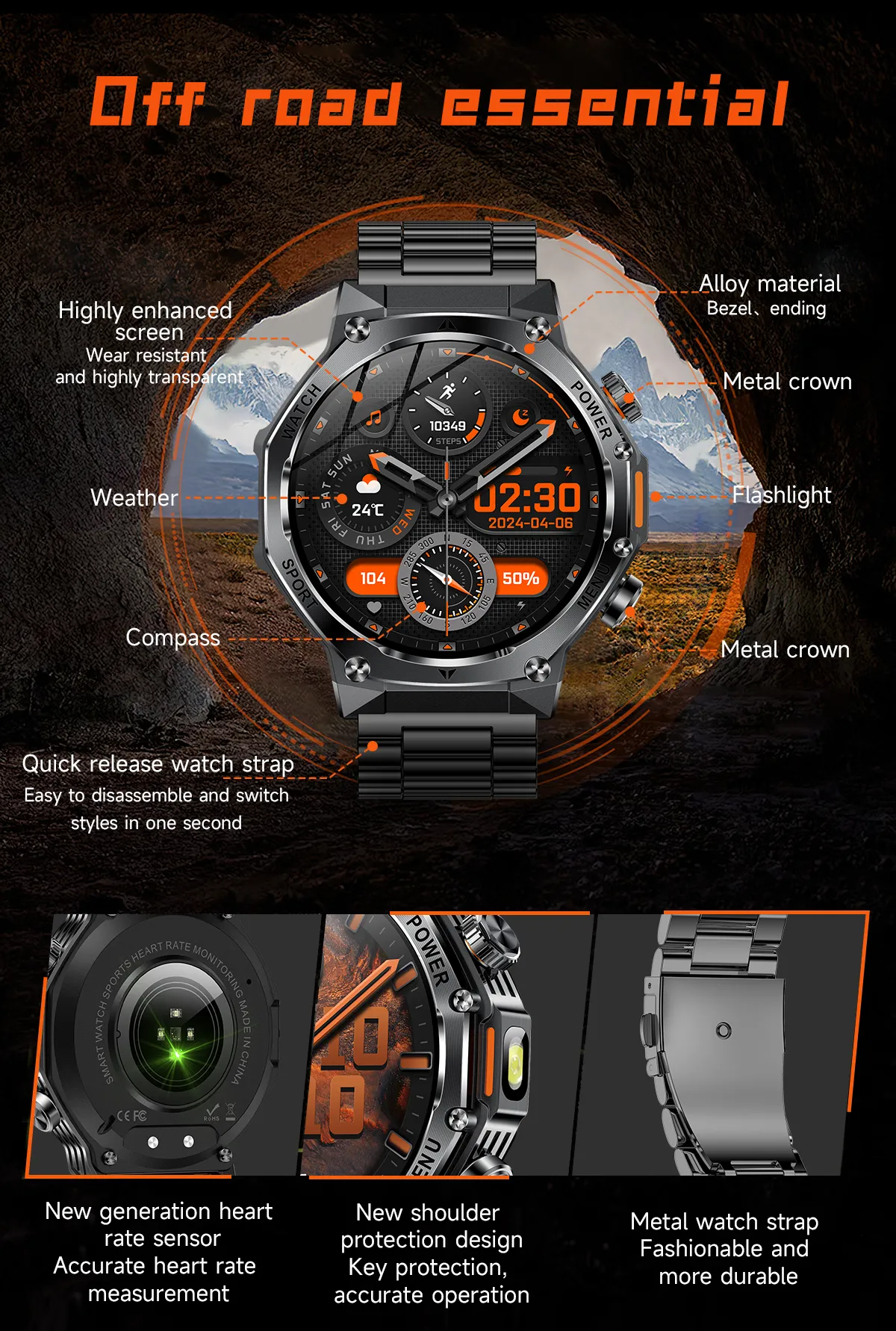 Olevs Smartwatch AK82