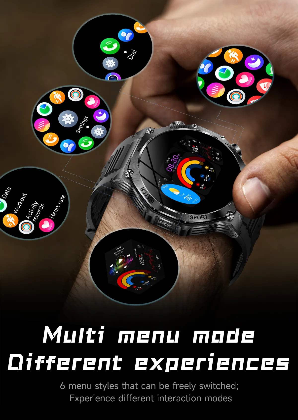 Olevs Smartwatch AK82