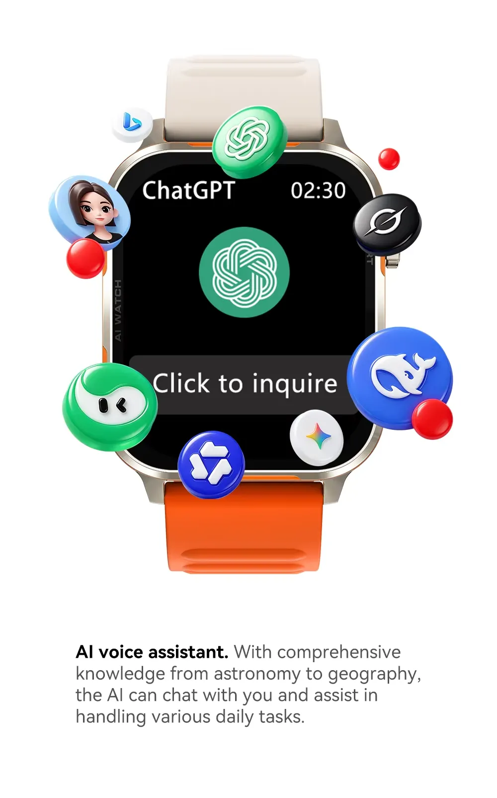 OLEVS Ai Smartwatch AW2
